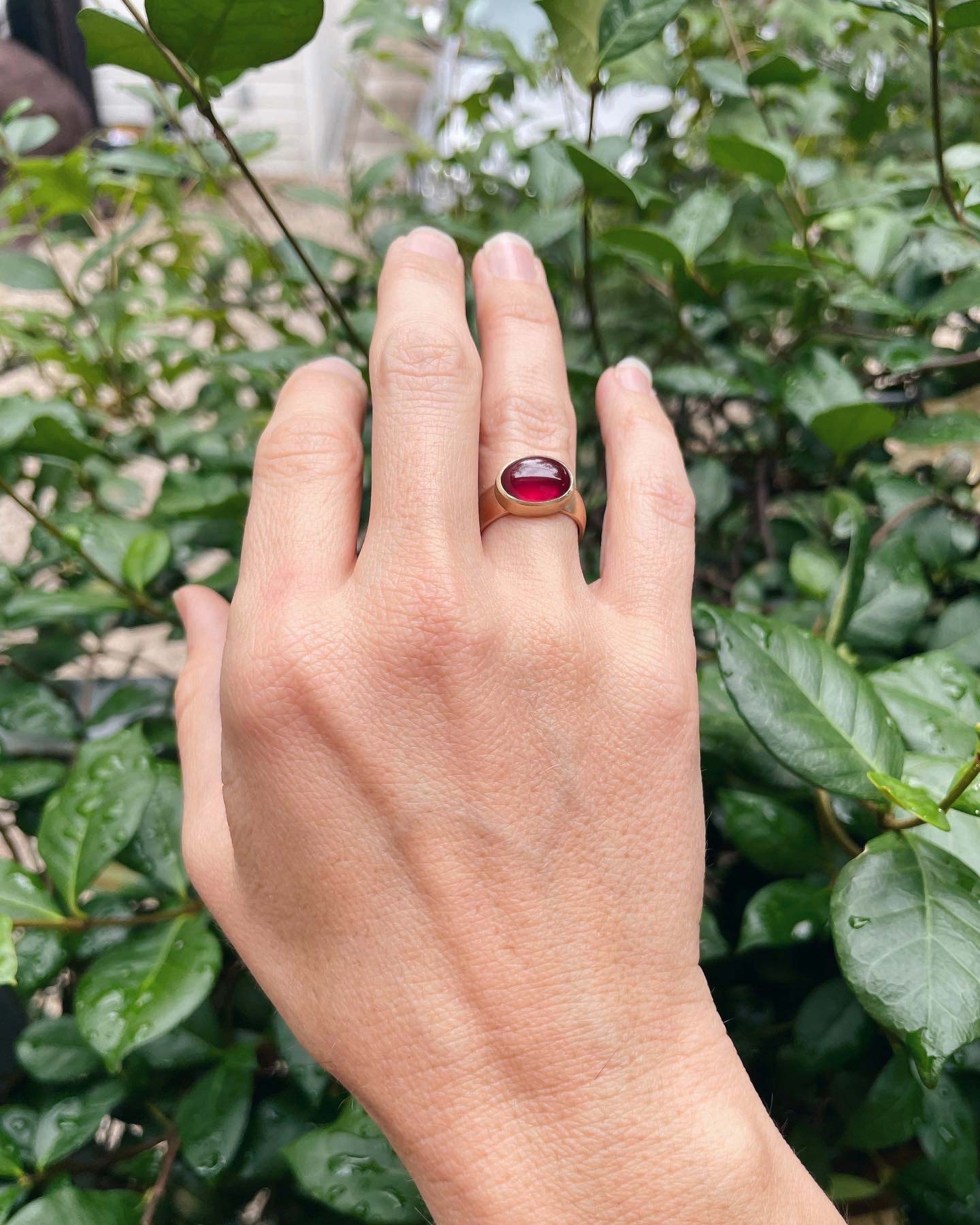 Intentional Ruby Ring